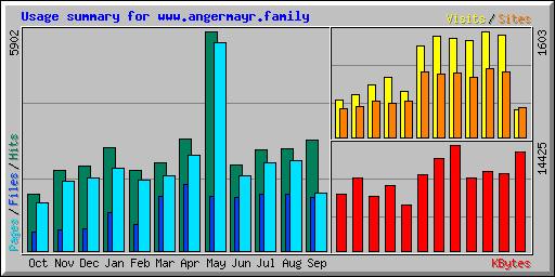 Usage summary for www.angermayr.family